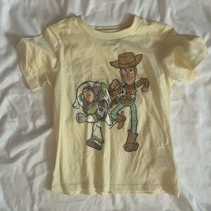 Disney Toy Story Short Sleeve T-Shirt - Light Yellow